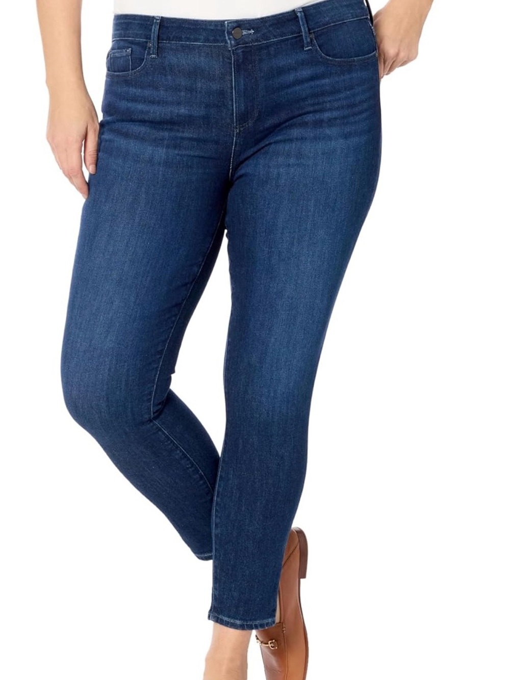 PAIGE Verdugo Ankle Skinny Jeans in Indigo